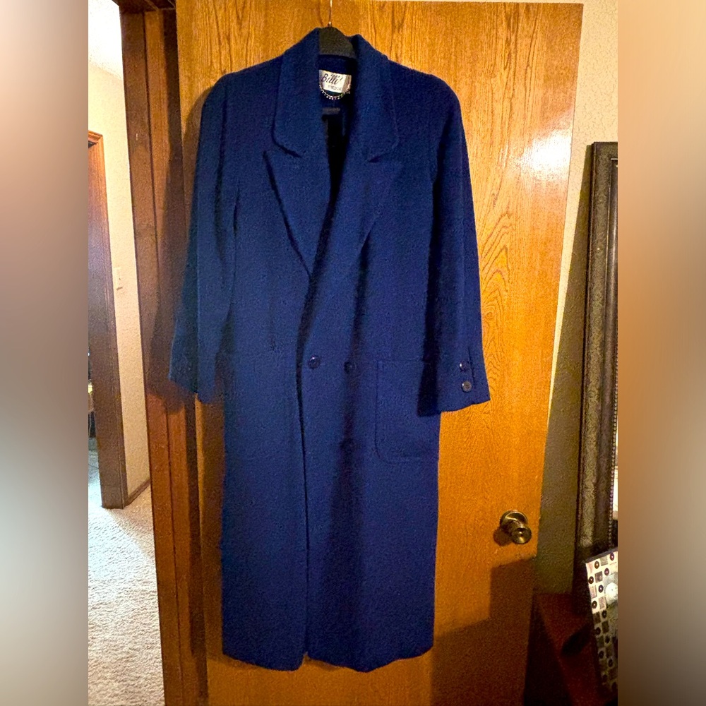Beautiful Women’s long Blue Coat
